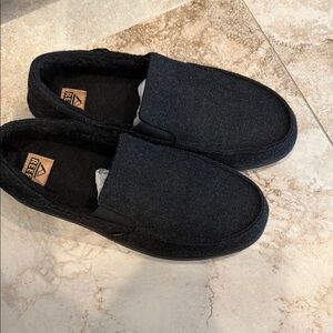 Black Slip-On Shoes
